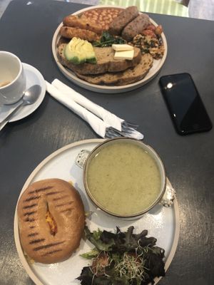 Lunch at The Good Apple Cafe in Sunderland