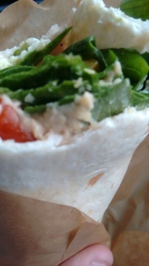 healthy food at The Good Apple Cafe in Sunderland