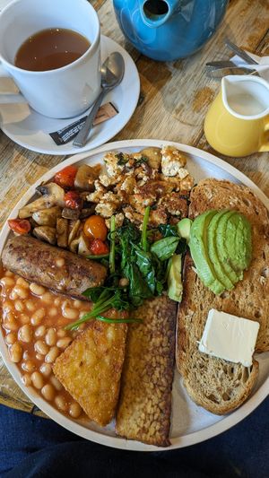 Best tofu scramble ever! at The Good Apple Cafe in Sunderland