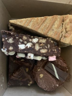 Takeaway cakes  at The Good Apple Cafe in Sunderland