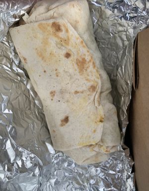 Breakfast burrito  at The Good Apple Cafe in Sunderland