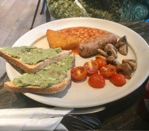 Vegan breakfast  at The Good Apple Cafe in Sunderland