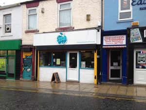 Outside at The Good Apple Cafe in Sunderland