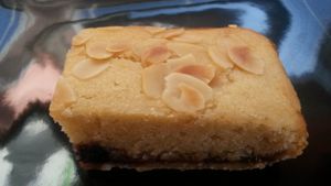 Bakewell tart at The Good Apple Cafe in Sunderland