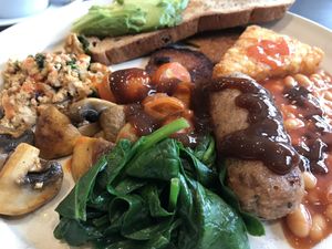 New vegan breakfast 2020 at The Good Apple Cafe in Sunderland