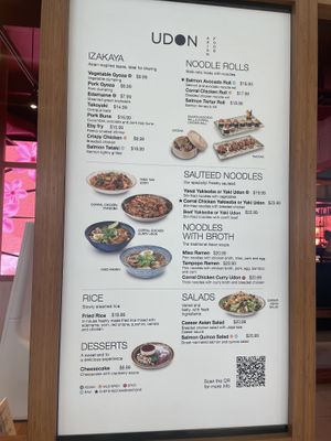 Options marked with a V  at LMM - UDON - TC in Carolina