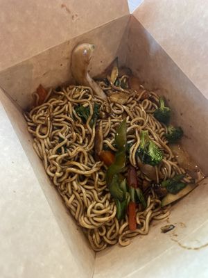 Yaki soba noodles  at LMM - UDON - TC in Carolina