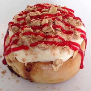 Strawberry Cream Cheese Pie! at Cinnaholic  in Fayetteville