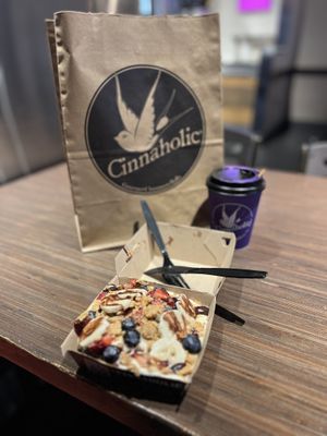   at Cinnaholic  in Fayetteville