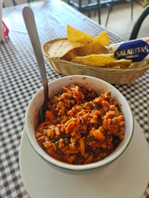 Ceviche with setas at Bocaflor in Chihuahua