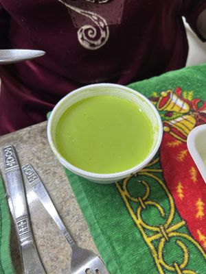 Crema de chícharos   at Bocaflor in Chihuahua