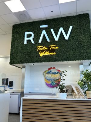   at RĀW Superfood Café in Sacramento