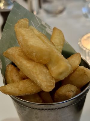 Delicious crispy Chips!  at The Ivy In The Lanes in Brighton