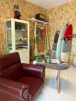 Welcome to our surf café and shop!  at Anguilla Surf Café in Melides