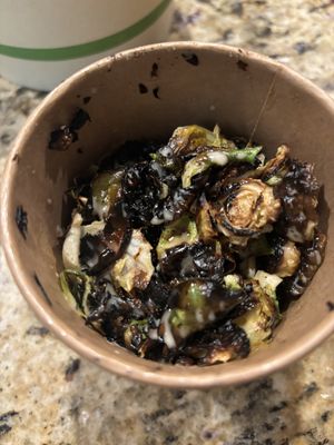 Brussels sprouts   at The Plantry Café in Baton Rouge