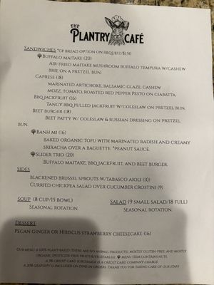   at The Plantry Café in Baton Rouge