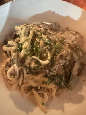 Cashew cream linguini   at Pinoli in Minneapolis