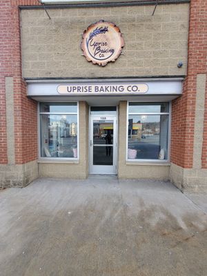 Front of the business. at Uprise Baking Co - Maybe closed in Fitchburg