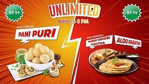  at Swadesi Grocers' Restaurant in Niagara Falls