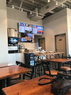Indoor seating at Greek Kouzina at Greek Kouzina in Pittsboro