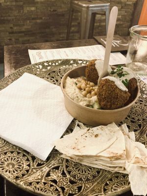 Falafel salad  at Bohica in The Hague