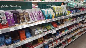 Confectionery at Holland & Barrett - Merrion Shopping Centre in Leeds