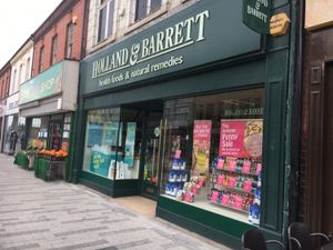 outside  at Holland & Barrett in Ashington
