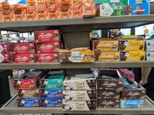 Vegan chocolate at Grove Kosher Market in Fort Lauderdale