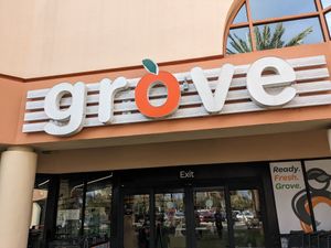 Store front at Grove Kosher Market in Fort Lauderdale