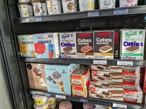 Vegan non-dairy ice cream and ice cream cake at Grove Kosher Market in Fort Lauderdale