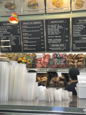   at Liberty Bagels - 5th Ave in New York City