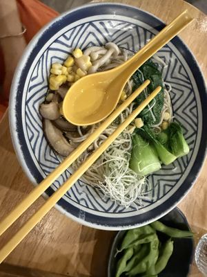 Mushroom ramen  at Lust Ramen  in Bangkok