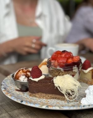 Dessertplatte  at TWO SIX NINE in Frankfurt