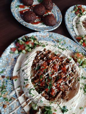 Falafel und Tel Aviv Mix at TWO SIX NINE in Frankfurt