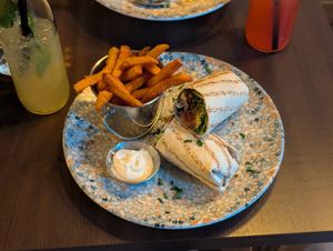 Shawama Wrap at 269 Two Six Nine in Frankfurt