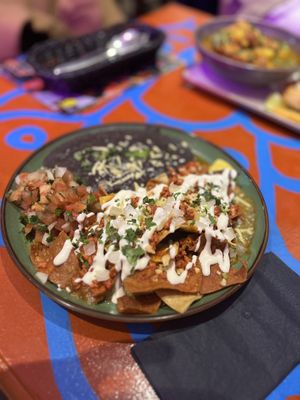Chilaquiless  at Alebrijes in Frankfurt