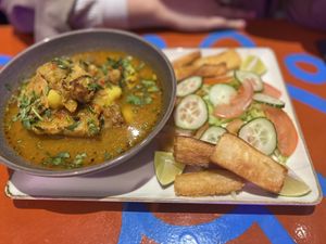 Sancocho  at Alebrijes in Frankfurt