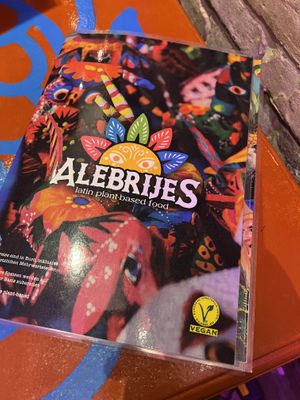 Menu 100% vegan   at Alebrijes in Frankfurt
