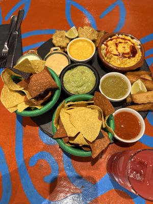 Vorspeisenplatte  at Alebrijes in Frankfurt