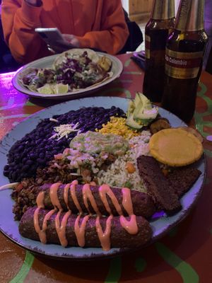 Bandeja Paisa  at Alebrijes in Frankfurt