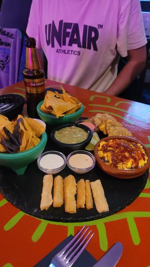 Vorspeisenplatte at Alebrijes in Frankfurt