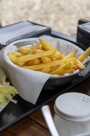   Papas fritas  at El Puestito del Tío in Buenos Aires