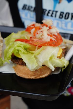 Milanesa vegana   at El Puestito del Tío in Buenos Aires