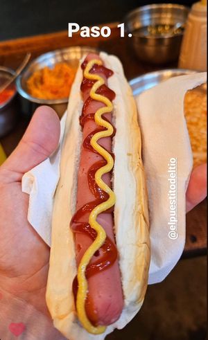 Pancho vegano  at El Puestito del Tío in Buenos Aires