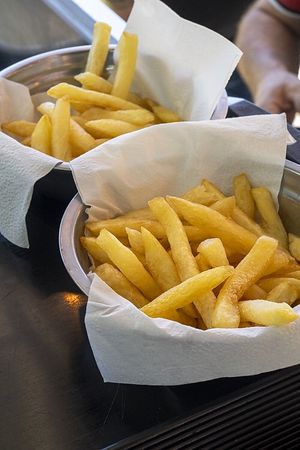 Papas fritas  at El Puestito del Tío in Buenos Aires