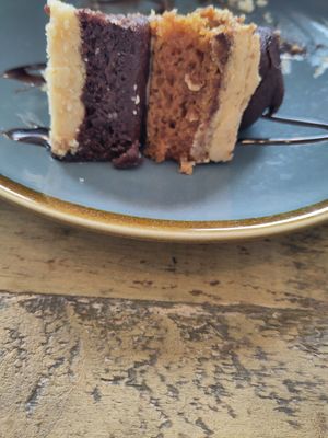 Millionaire's Cake at Em's Den in Hunstanton