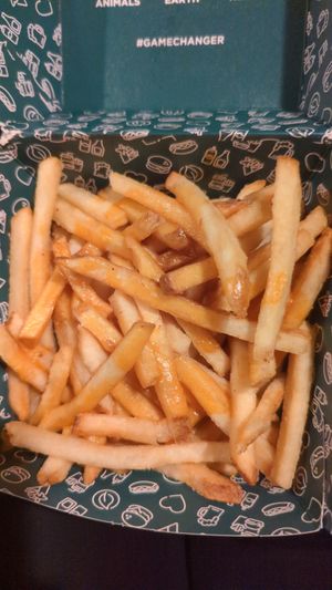 Cheesy fries at Neat Burger - Ghost Kitchen in Dubai