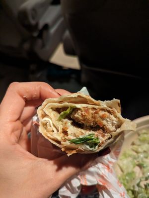 Chicken wrap at Neat Burger - Ghost Kitchen in Dubai