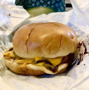 BBQ burger  at Neat Burger - Ghost Kitchen in Dubai