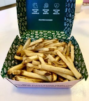 Skin-on fries  at Neat Burger - Ghost Kitchen in Dubai